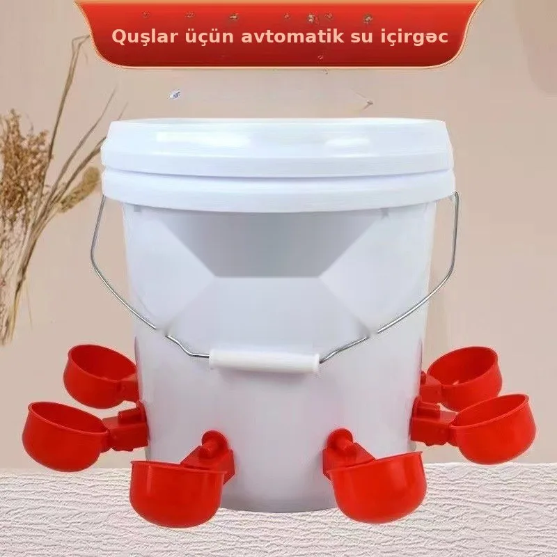 Quşlar üçün avtomatik su qabı
