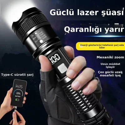 Uzaq məsafəli LED patrul fənəri, şəkil 1