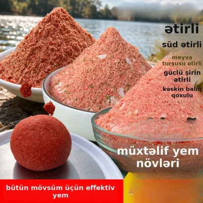 Karas balığı üçün universal yem