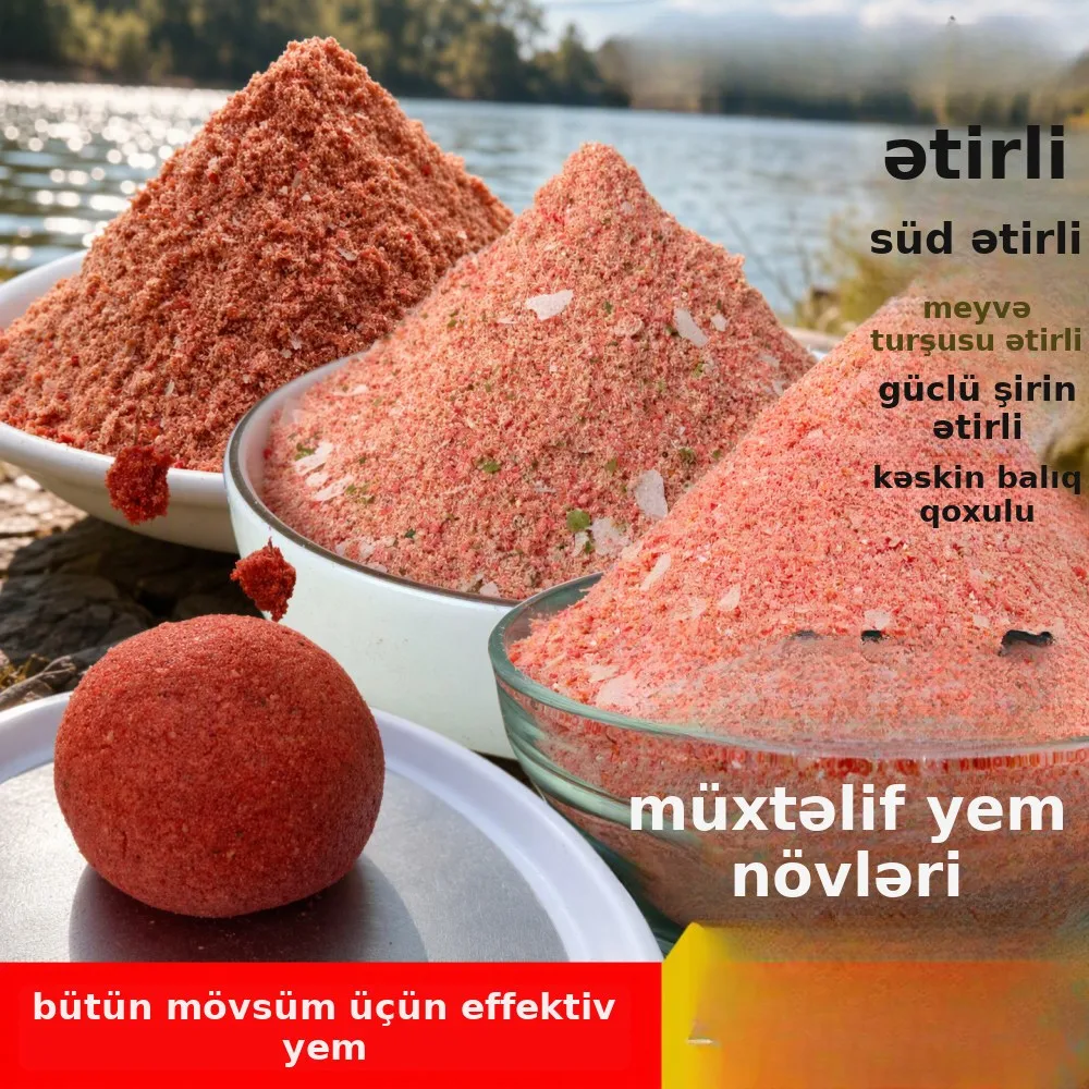 Karas balığı üçün universal yem