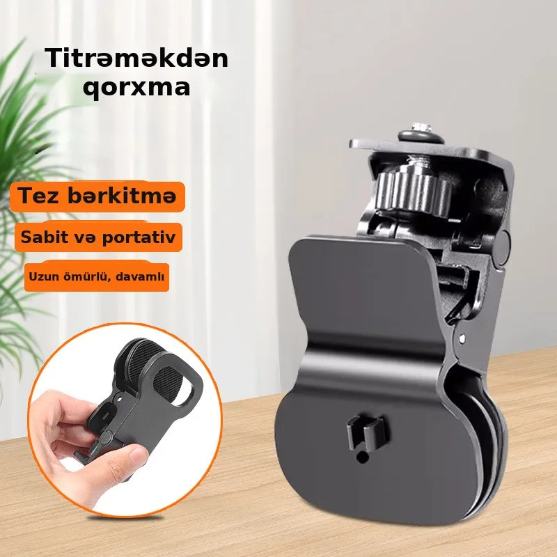 Universal fotoçəkiliş klipi və tutacağı