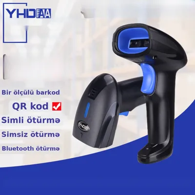 Barkod skaneri, simli/simsiz