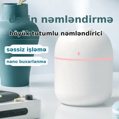 Su damlası formalı mini nəmləndirici