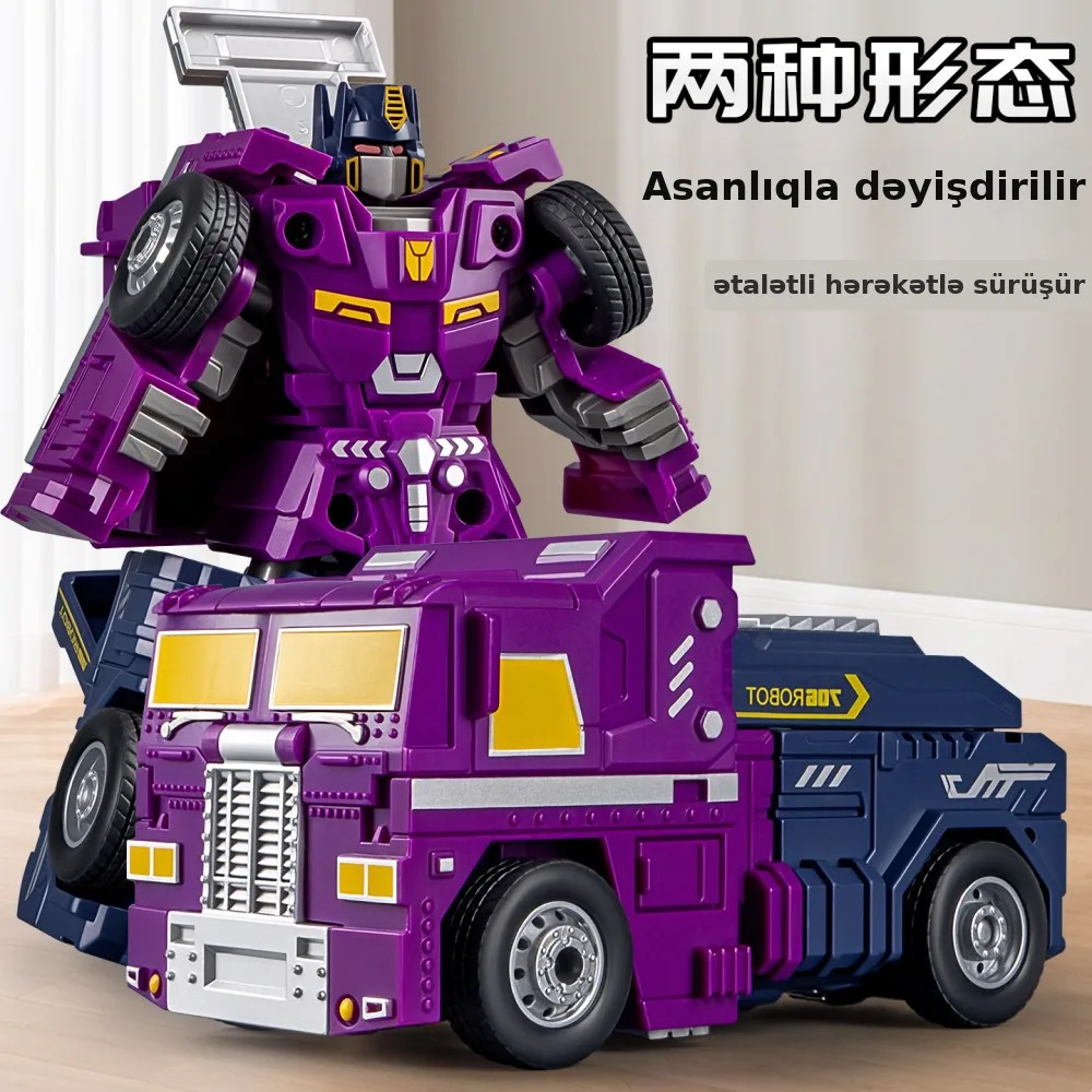 Transformer inersiyalı polis maşın oyuncağı