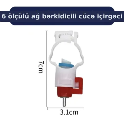 Cücələr üçün avtomatik içmə qabı