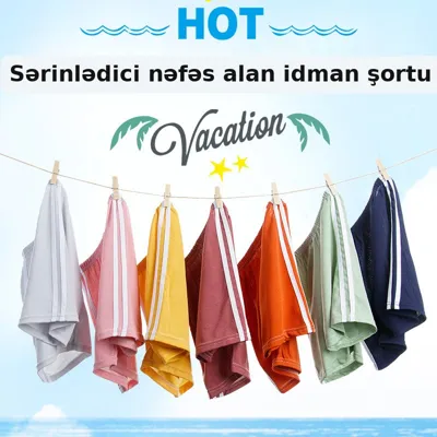 Uşaq pambıq qısa şort