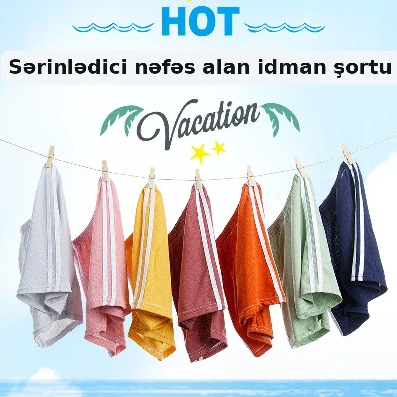 Uşaq pambıq qısa şort