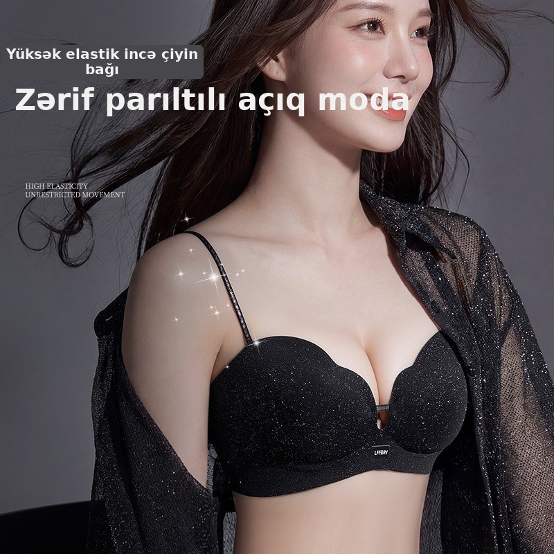 Seamless Push-Up Bra for Small Bust, Anti-Sagging