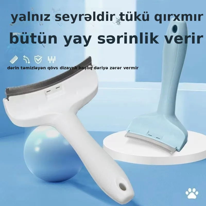 Pet darağı, heyvan tükü üçün fırça