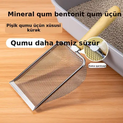 Paslanmayan poladdan pişik qum kureği, şəkil 1