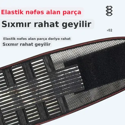 Bel bandajı, dəstəkli, şəkil 3