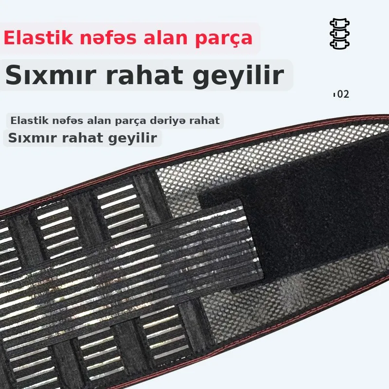Bel bandajı, dəstəkli, şəkil 3
