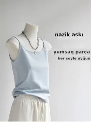 Qadın dar fit mayka, örtücü