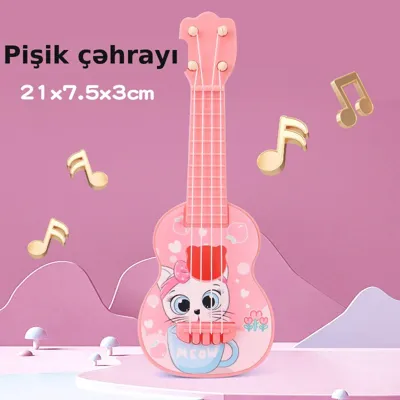 Mini uşaq gitarası, ukulele hədiyyə dəsti