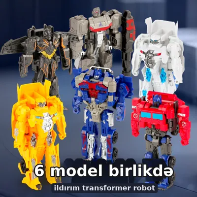 Transformer oyuncaq robot, uşaq üçün