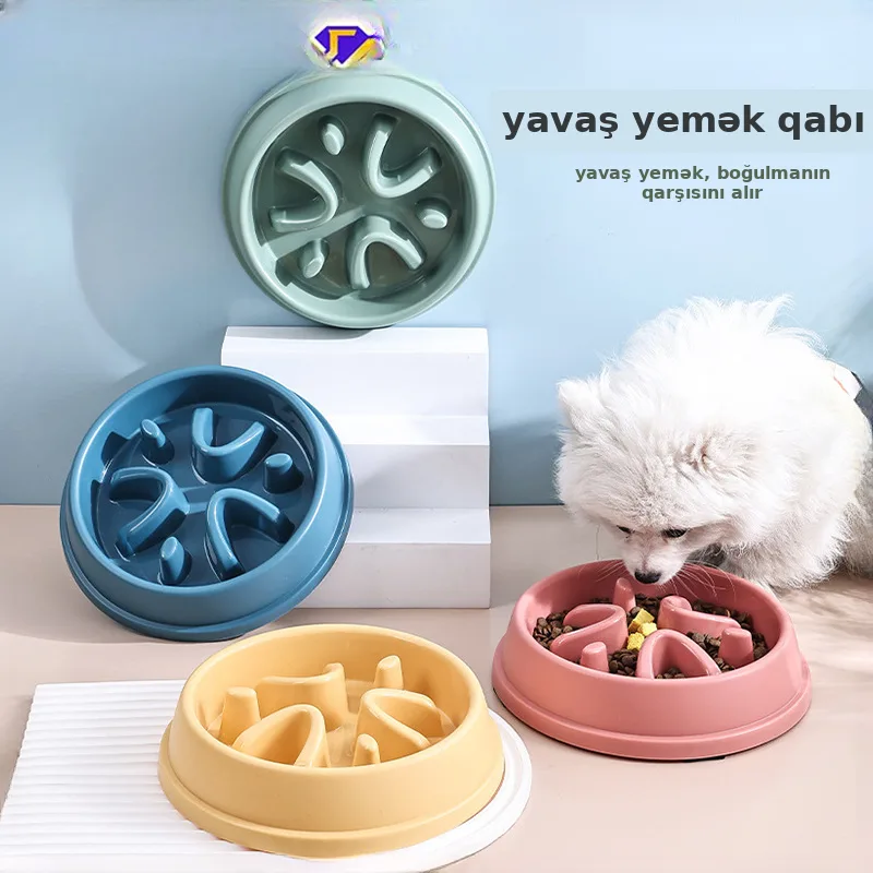 İt qabı, yavaş yemə antiboğulma