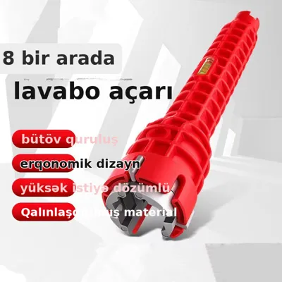 Santexnik üçün universal su krantı açarı