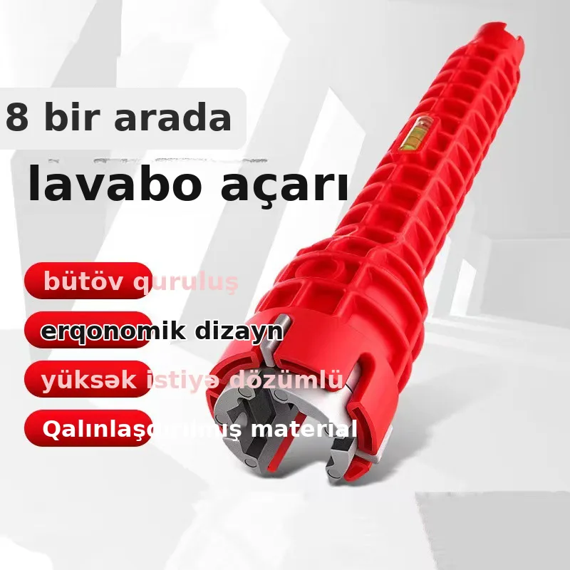 Santexnik üçün universal su krantı açarı
