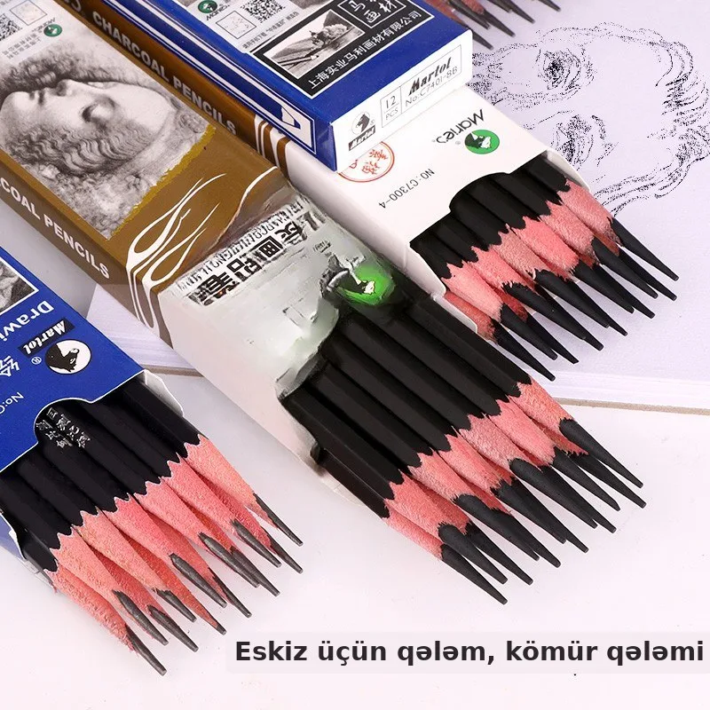 Rəsm üçün kömür karandaş, şəkil 2