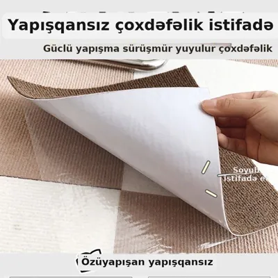 Birləşən xalça plitəsi, ləkəyə davamlı
