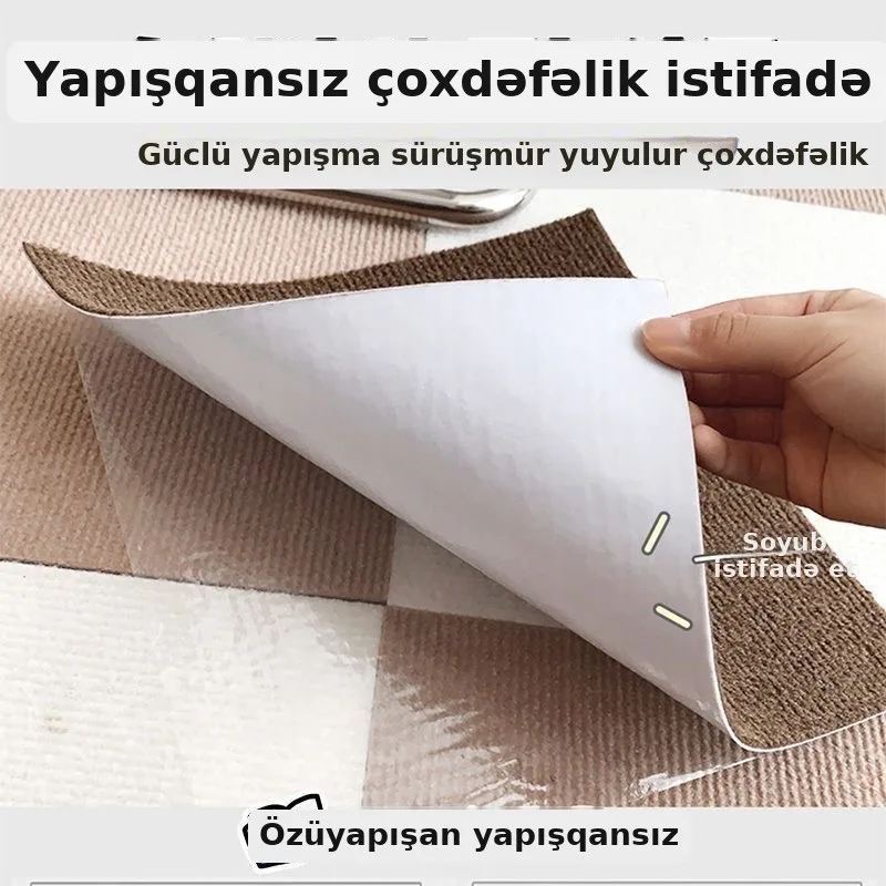 Birləşən xalça plitəsi, ləkəyə davamlı