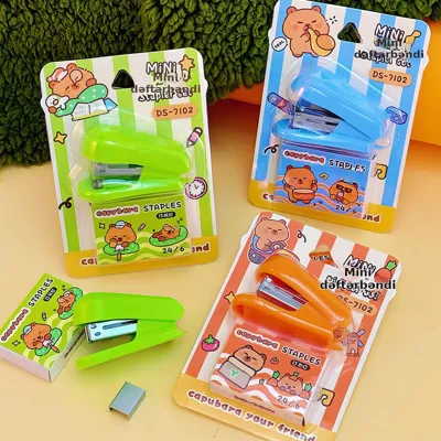 Mini stepler, şagirdlər üçün, karikatür dizayn, şəkil 4