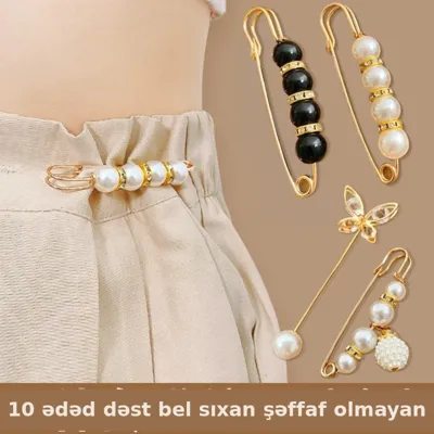 Bel sıxan şalvar klipsi