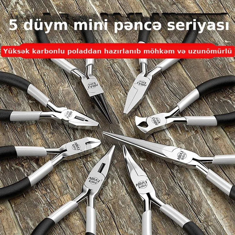 Mini zərgərlik pəncəsi, 5 düym