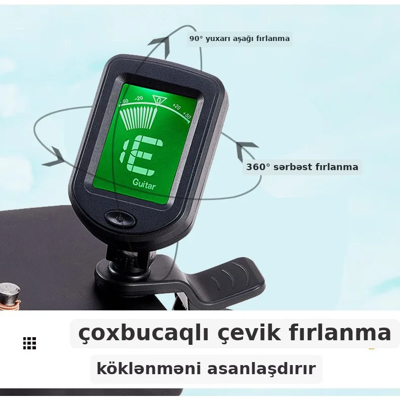 Gitara və ukulele üçün elektron tüner, şəkil 4