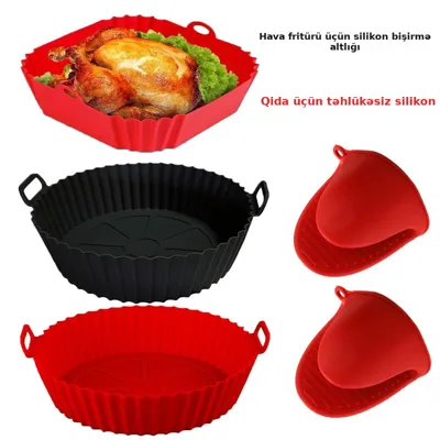 Hava fritürü üçün silikon xalça