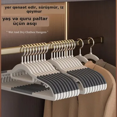 Paltar asqısı tikişsiz sürüşməyən