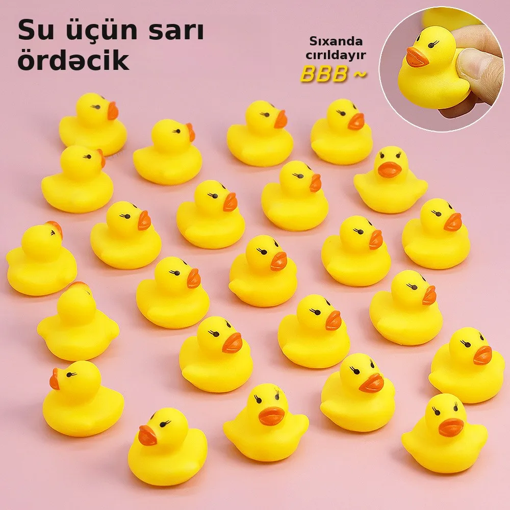 Səsli rezin ördək su oyuncağı