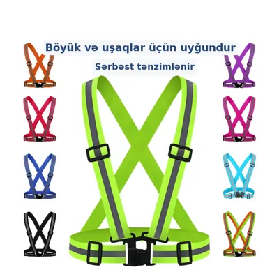Əks etdirici kəmər gecə görünmə üçün, şəkil 1