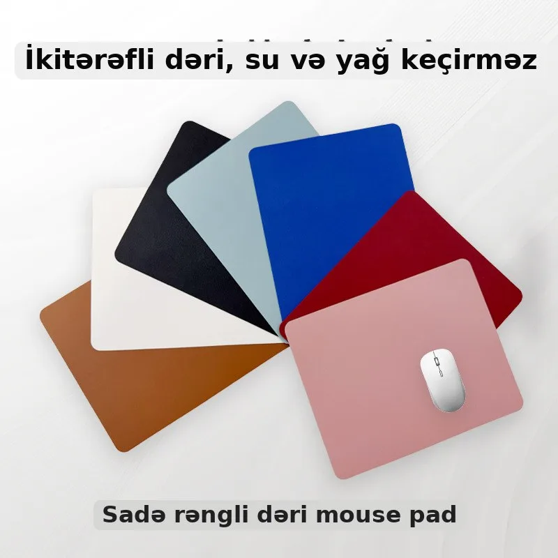 Kiçik mouse pad, dəri, su keçirməz