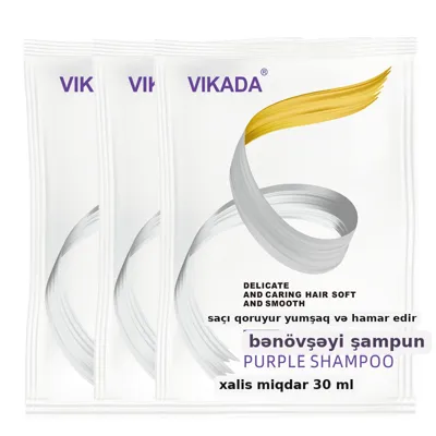 Vikada sarı narıncı şampun