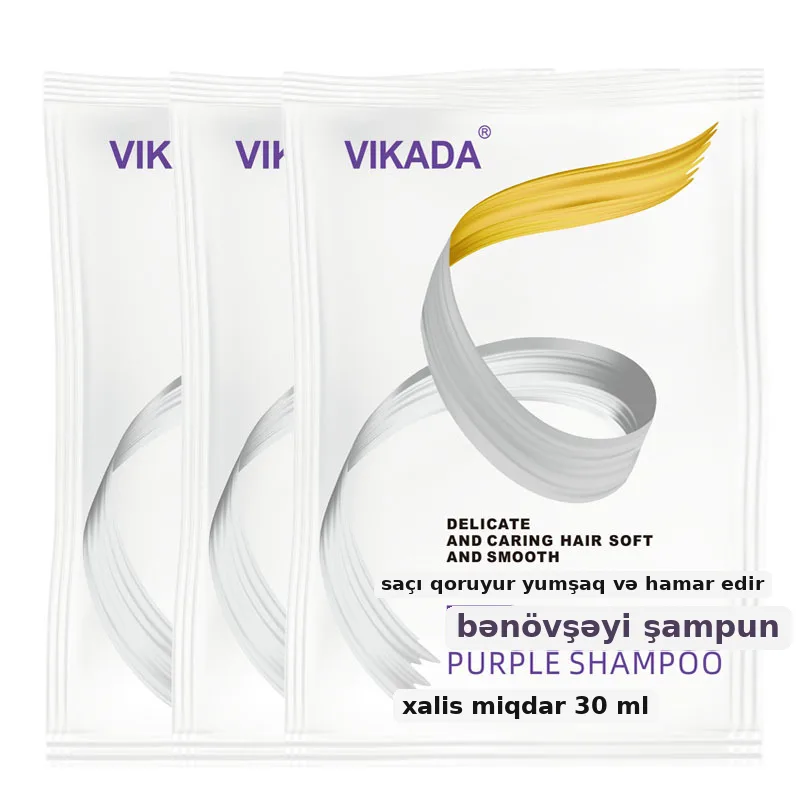Vikada sarı narıncı şampun
