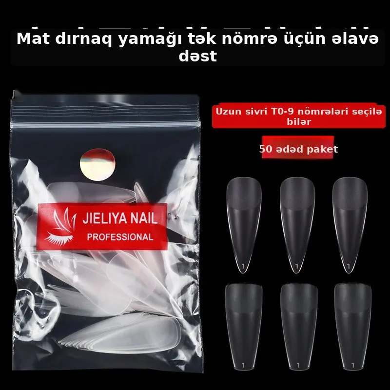 Matlaşdırılmış taxma dırnaq, 50 ədəd