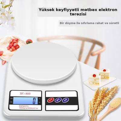 Mətbəx tərəzisi, dəqiq qida çəkisi