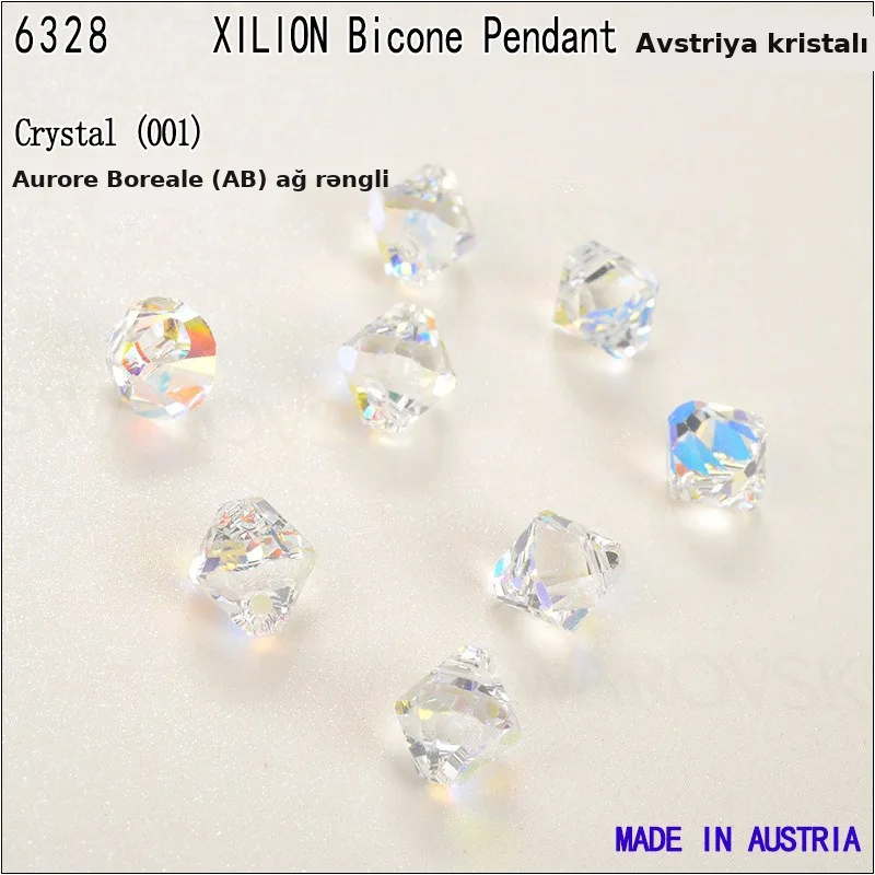 DIY zərgərlik üçün kristal muncuq