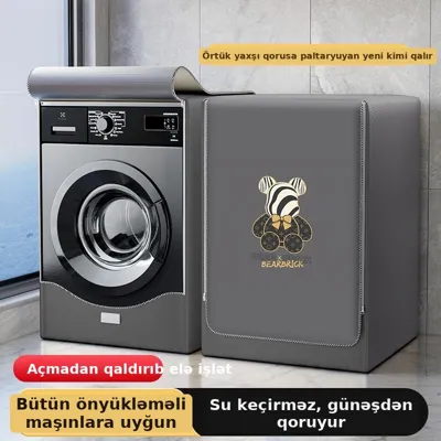Üst yükləməli paltaryuyan maşın örtüyü