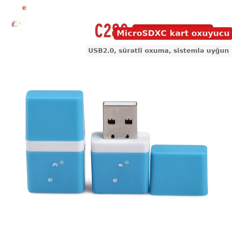 Mini USB kart oxuyucu SD/TF, şəkil 2