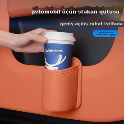 Avtomobil asma stəkan tutacağı qapı üçün