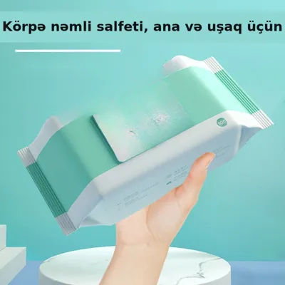 Uşaq nəmli salfeti, 80 ədəd