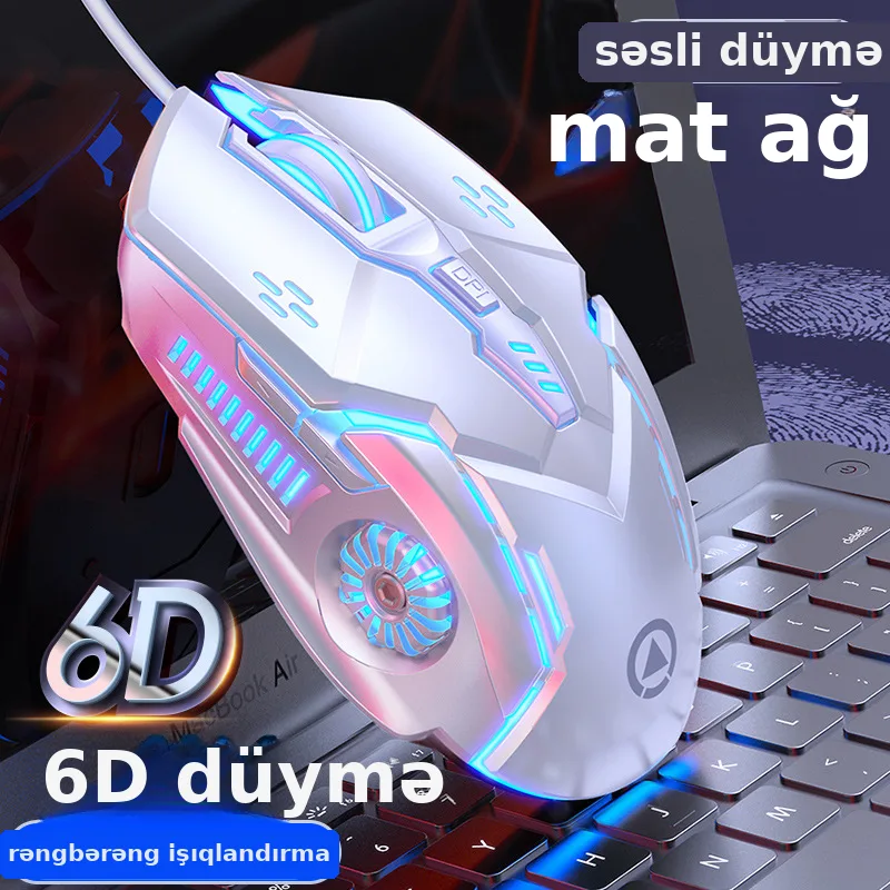 Simli oyun siçanı işıqlı mexaniki, şəkil 4