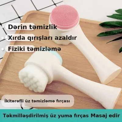 Silikon üz təmizləmə fırçası