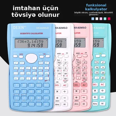 Elmi kalkulyator orta və ali məktəb üçün
