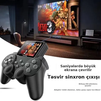 S10 mini retro oyun konsolu, uşaqlar üçün, şəkil 4