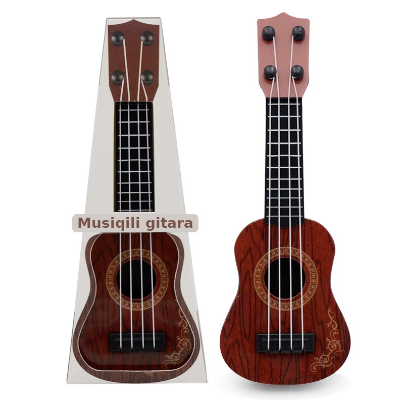 Ukulele gitara oyuncağı, uşaq üçün mini model, şəkil 4
