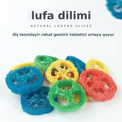 Ev heyvanı üçün çeynəmə oyuncağı lufa