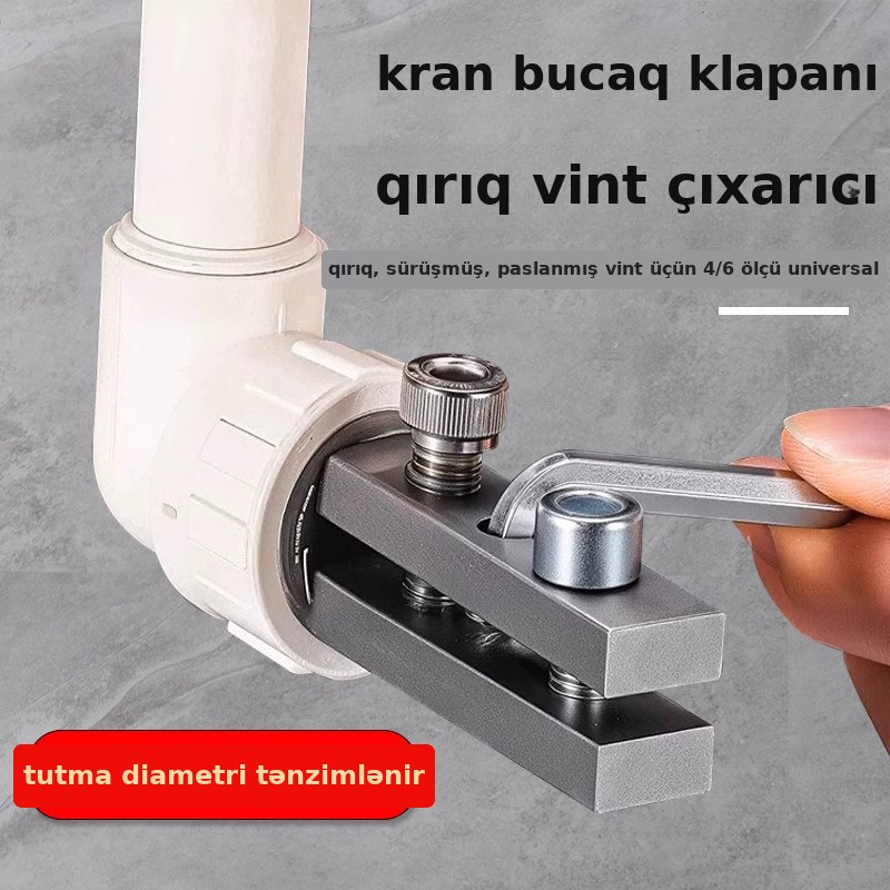 Sınmış vint açarı klapan üçün, şəkil 1